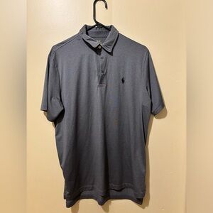 Ralph Lauren Polo - Performance - Medium- Charcoal Gray - Black Pony